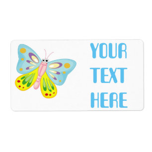 COLORFUL CARTOON BUTTERFLY