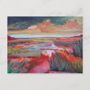 Colorful Chaos Postcard