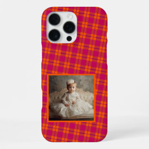 Colorful Christmas Gifts For Him Gingham Plaid iPhone 16 Pro Max Case