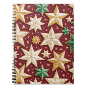 Colorful Christmas Notebook – Festive Winter Desig
