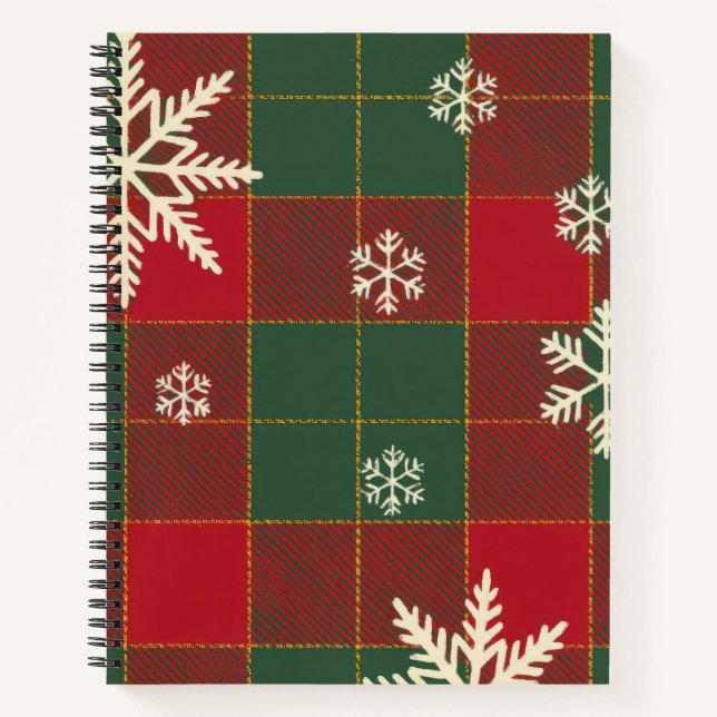 Colorful Christmas Notebook – Festive Winter Desig (Front)