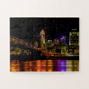 Colorful Cincinnati Jigsaw Puzzle