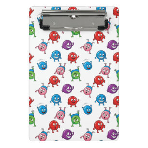Colorful Circle Characters   Mini Clipboard