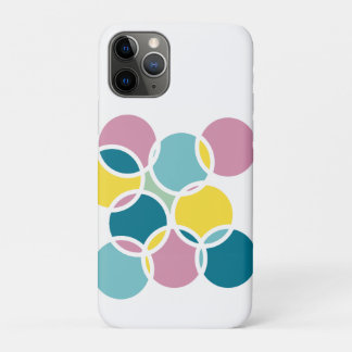 Colorful Circle Design – Fun Geometric Print iPhone 11 Pro Case