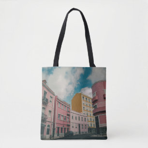 COLORFUL CITY TOTE BAG