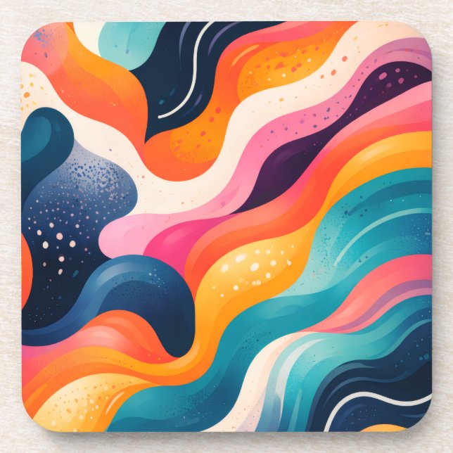 Colorful coaster (Front)