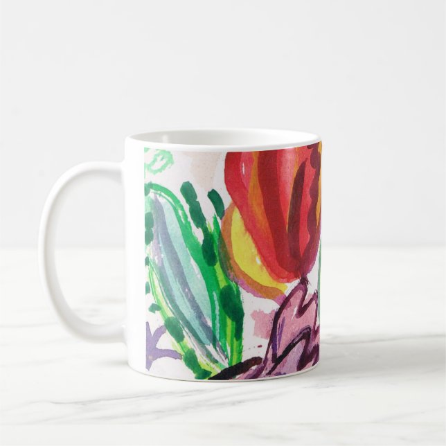 Colorful Coffee Mug (Left)