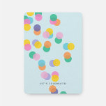 Colorful Confetti Pastel Blue Kids Birthday Invitation<br><div class="desc">Celebrate your child's special day with style with our Confetti invitation! Featuring a shower of vibrant confetti, this invitation is sure to add a pop of color to your event. The soft blue background sets the perfect tone for a cheerful and fun celebration. The info for your child's party is...</div>