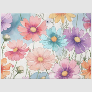 Colorful Cosmos Tissue Paper