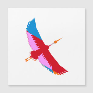 Colorful Crane