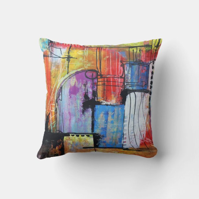 Colorful  cushion (Back)