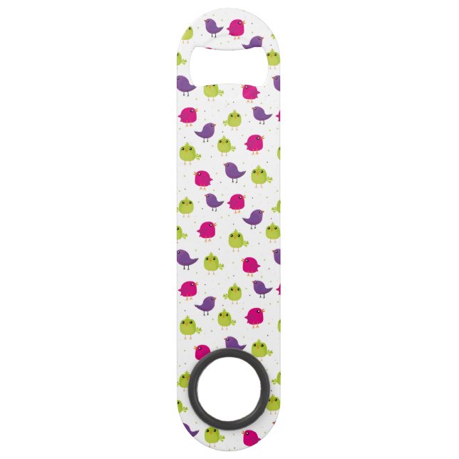 Colorful Cute Birds Pattern (Front)