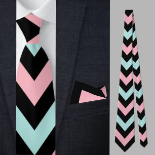 Colorful Cute Stripes Pattern          Neck Tie