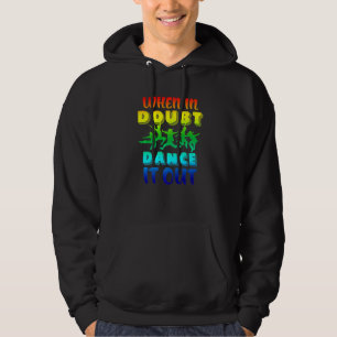 Colorful Dance Instructor Dancing Dance Teacher Hoodie