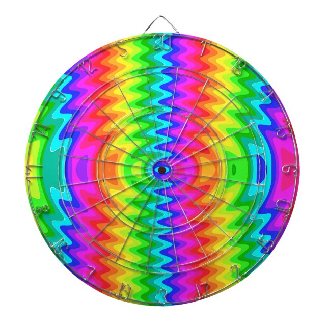 Colorful Dart Board (Front)