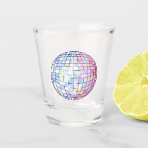 Colorful Disco Ball Shot Glass