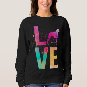 Colorful Dog Mom Rhodesian Ridgeback Sweatshirt