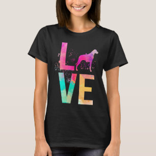 Colorful Dog Mom Rhodesian Ridgeback T-Shirt