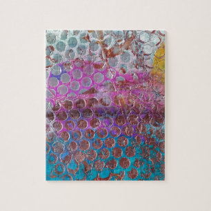 Colorful Dot Abstract Jigsaw Puzzle