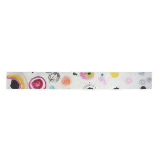 Colorful Dots Ribbon Satin Ribbon