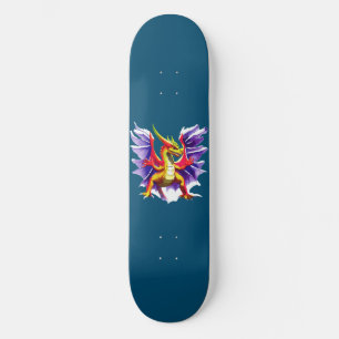 Colorful Dragon Fantasy Skateboard