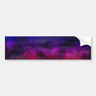 Colorful Dreamy Abstract Bumper Sticker