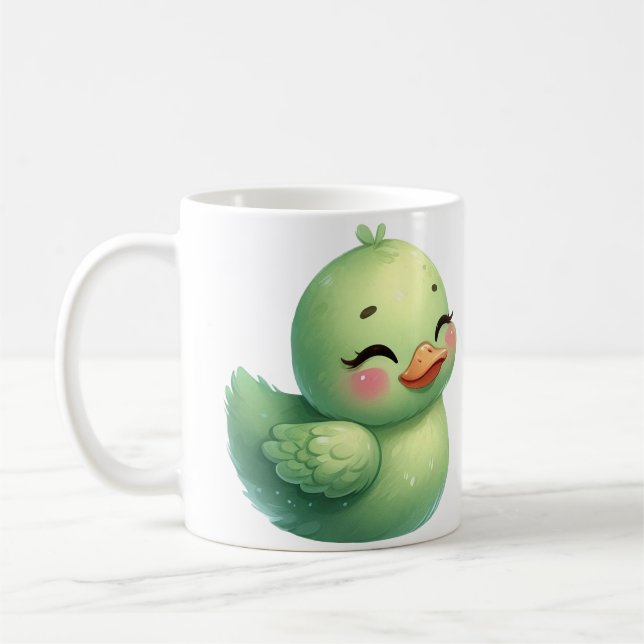 Colorful Ducklings Coffee Mug (Left)