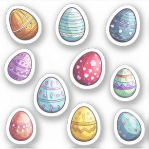 Colorful Easter Egg Set