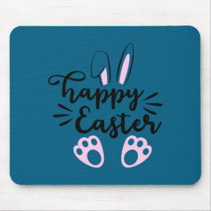 Colorful easter eggs t shirt  mouse pad