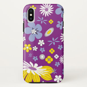 Colorful Elegant Floral iPhone X Case