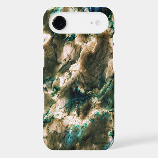 Colorful Elegant Marble Tan Brown and Aqua