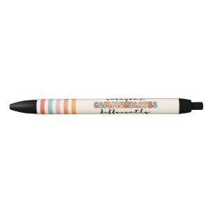 Colorful Everyone Communicates Differently  Black Ink Pen