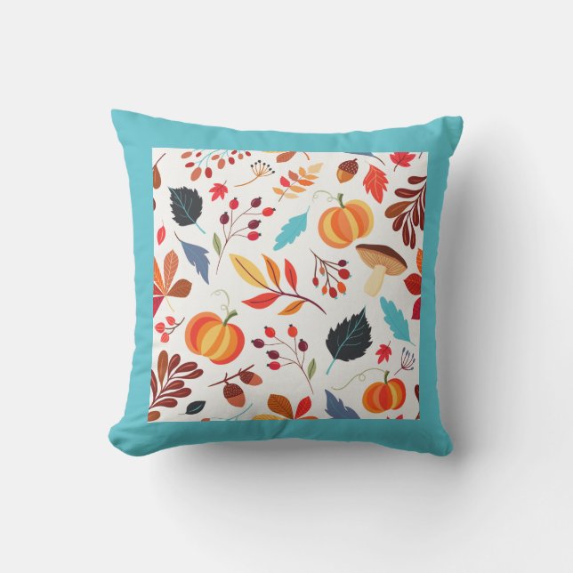 Colorful Fall Design Cushion (Front)