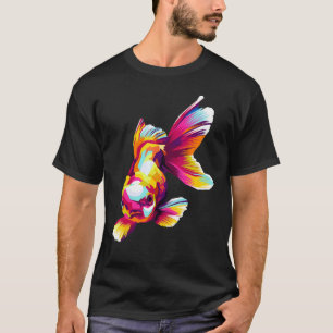Colorful Fish Pop Cool Art Style Fisherman's Fish T-Shirt