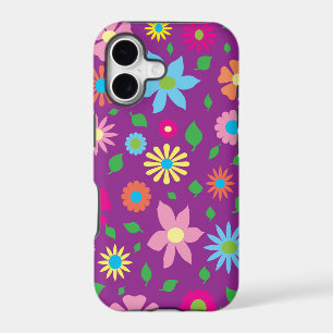 Colorful floral art