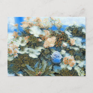 COLORFUL FLORAL BOUQUET POSTCARD