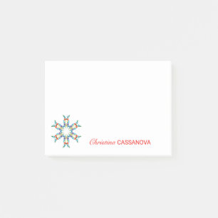 Colorful Floral Mandala  Post-it Notes