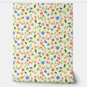 Colorful Floral Wallpaper. Wallpaper