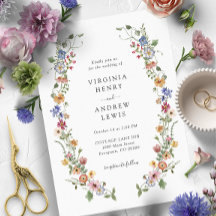 Colorful Floral Wedding