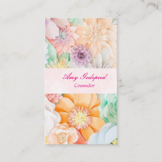 Colorful Flower Card