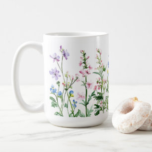 Colorful Flower Gift Idea 🌸 coffee mug 15oz