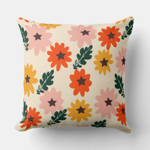 Colorful Flowers Cushion