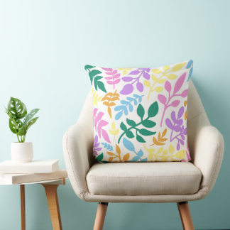 Colorful foliage cushion