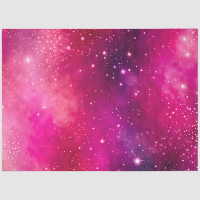 Colorful Galaxy Art Tissue Paper (Front)