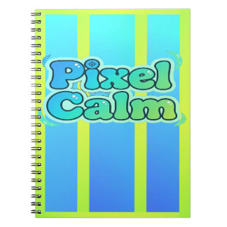Colorful Geometric Spectrum Design Notebook
