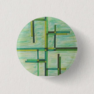Colorful Greens 3 Cm Round Badge