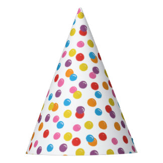 Colorful Gumball Candy Kids Birthday Party Hat