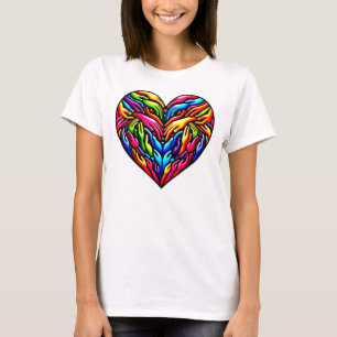 Colorful Hands Unity Heart Inclusivity & Together T-Shirt