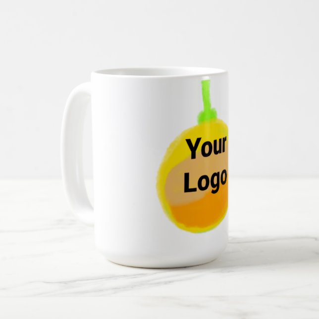 COLORFUL HEART TEXT MUG (Front Left)