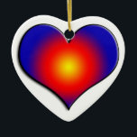 COLORFUL HEARTS CERAMIC TREE DECORATION<br><div class="desc">Colourful and vibrant hearts</div>